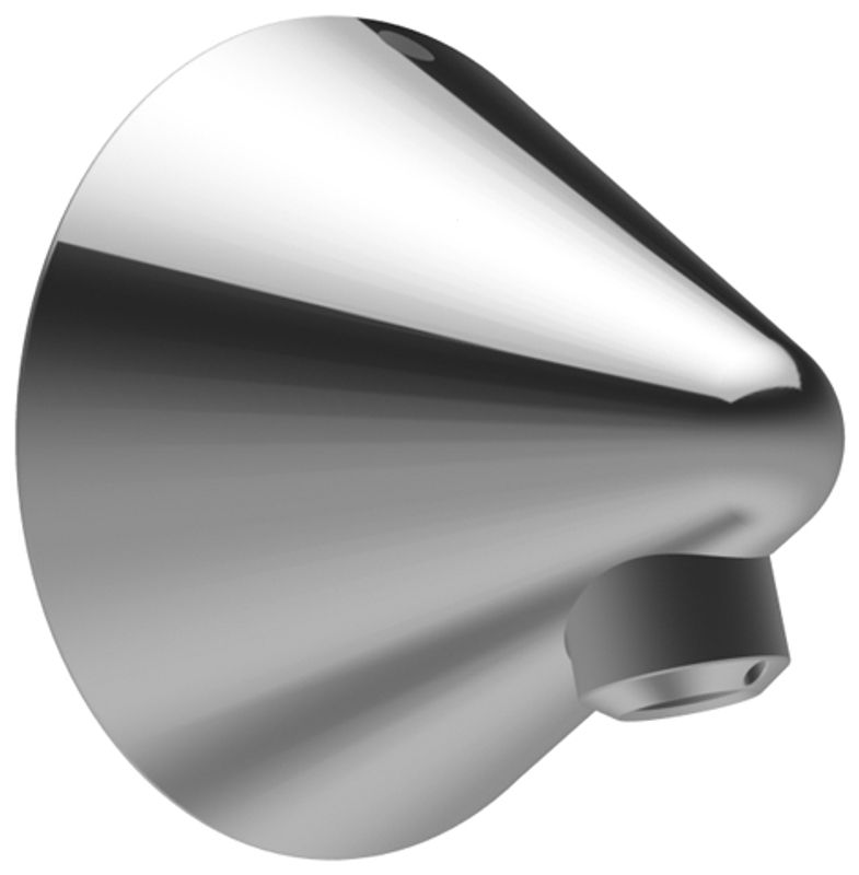 Conti + CONHEAD VESUV Düsenbrausekopf, für Duschpaneel, 100 x 100 x 70 x 53 mm, Farbe chrom Bild 1