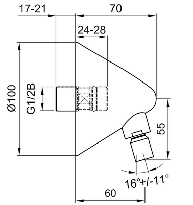 Conti + BK VC Vesuv VSW, für Dusche UP, DN 15 Bild 4