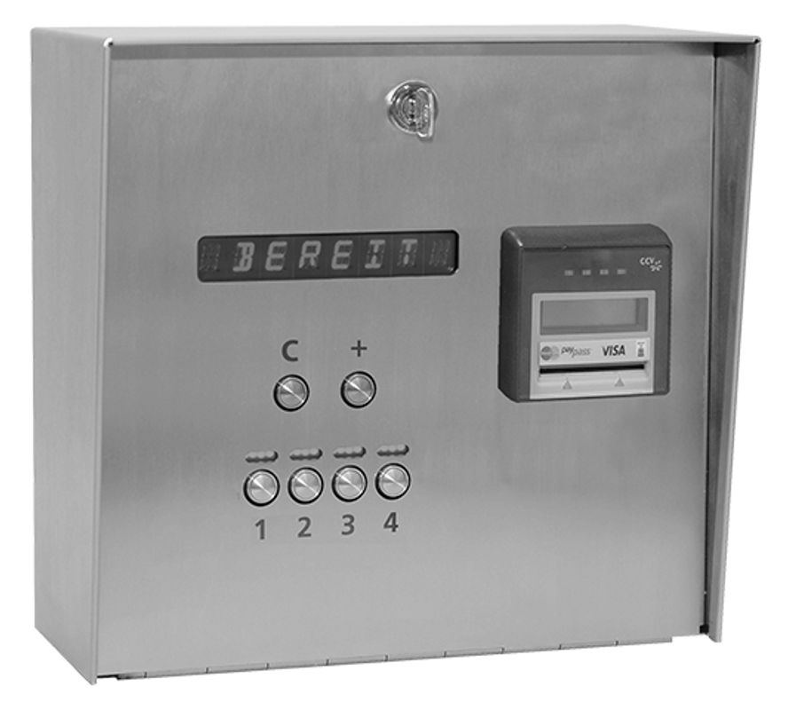 Conti + CONCASH Münzprüfer 4Duschplaetze EC / Kreditkarten für bezahl. Wasserabgabe Bild 1