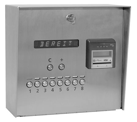 Conti + CONCASH Münzprüfer 8Duschplaetze EC / Kreditkarten für bezahl. Wasserabgabe Bild 3