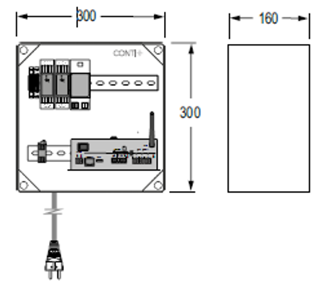 Conti + CNX 2.0 Wassermanagement-System Steuerzentrale CNX 2.0 64 Bild 2