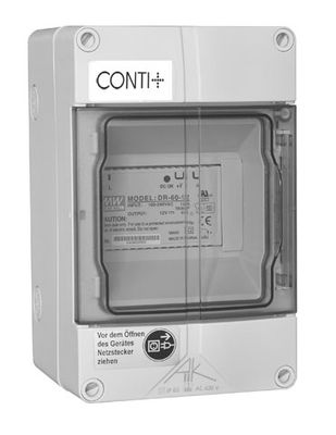 Conti + Netzteil 12 VDC im Einbauk, AP, für Duschen, mit Steuerung 3 Stecker + By Bild 2