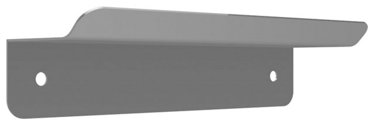 Conti + Seifenschale 40 15X220X65 mm, für Wandaufbau, 40 x 220 x 65 mm, Farbe Edelstahl Bild 2