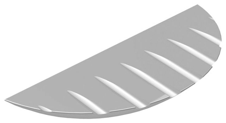 Conti + Seifenschale ABS 41 x 160 x 62 mm Silber, 41 x 162 x 62 mm, Farbe weiß Bild 4