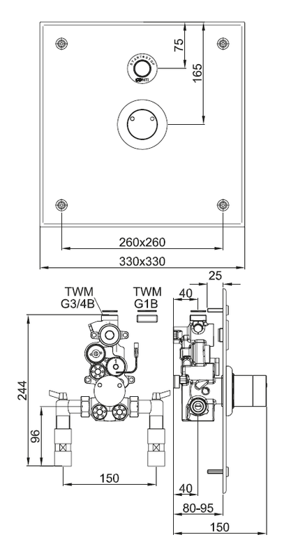 Conti + Umrüstset elektronisch Selbstschluss - Netzbetrieb Bild 1