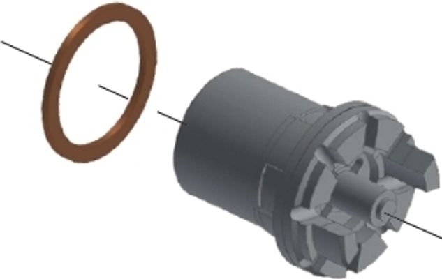 Conti + Kartusche Wasserhydraulik, mit Kupferdichtung Bild 5