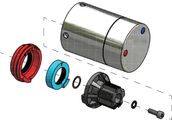 Conti Thermostatgriff Set CONGENIAL Duschen, Farbe silberfarben Bild 4