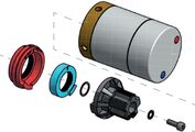 Conti Thermostatgriff Set CONGENIAL Duschen, Farbe silberfarben Bild 4