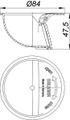 Dallmer Geruchsverschluss DallDrain, mechanisch Bild 2