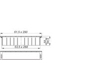 Dallmer CeraWall Pure Ersatzteil-Set CeraWall Select / Pure Bild 2