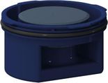 Dallmer Geruchverschluss Primus, 30 mm, zu Aufsaetzen, 120 x 120 mm Bild 1
