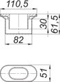 Dallmer Geruchverschluss CeraLine Plan zu Duschrinne Bild 2