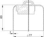 Dallmer Geruchverschlussglocke zu Ablaufgehaeuse 40 Bild 2