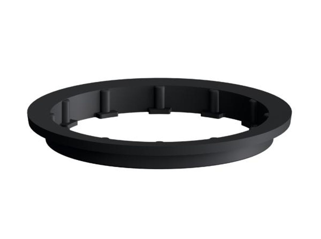 Dallmer Ausgleichsring, schwarz zu 54, 55, 57, 58, 61, Farbe schwarz Bild 1