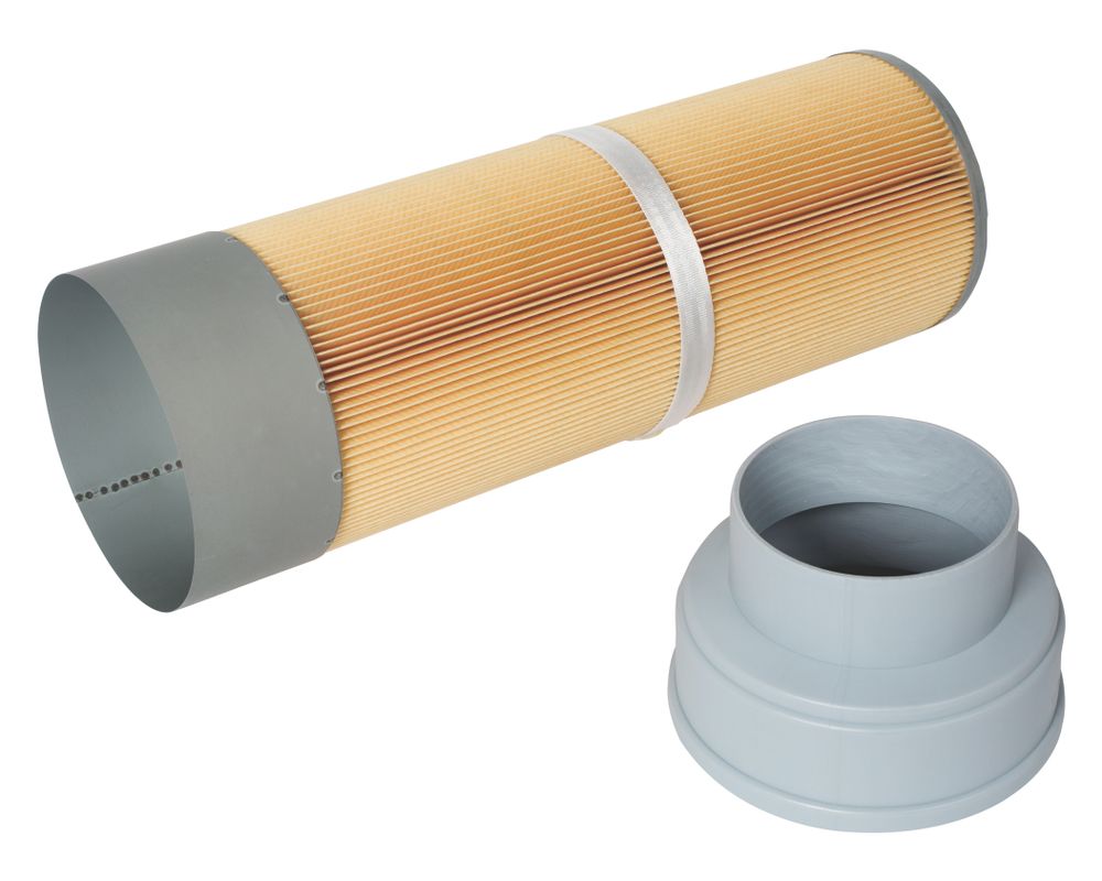 Remeha Zuluftfilter, mit Luftzufuhrstutzen, DN 150 Bild 1