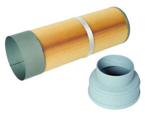 Remeha Zuluftfilter, mit Luftzufuhrstutzen, DN 150 Bild 2