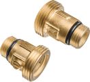 Vortex Ventil W-Ventile Wechselsatz (RV und KV) 1/2" - IG x 1" - AG, für Wilo, 33 x 41 x 33 mm Bild 2
