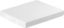 Duravit WC-Sitz 2nd floor aus Kunststoff 448x375x45mm, mit Absenkautomatik, Material Scharnier Edelstahl Bild 1