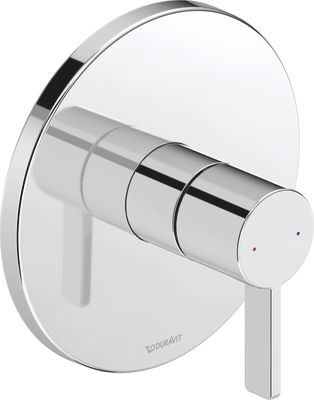 Duravit D-Neo Einhebel-Brausemischer Unterputz, Keramikmischsystem, Unterputz, Grundkörper DN 15, Geeignet für Durchlauferhitzer, Anzahl Griffe 1 Bild 3