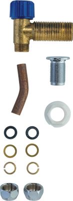 Duravit Nachrüstgarnitur für Anschluss Mitte, chrom Bild 2