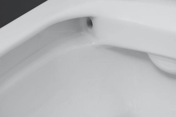 Duravit Stand WC Duravit No.1 aus Sanitärkeramik 560x370x400mm, Tiefspüler, Spülrand spülrandlos, Abgang senkrecht, Bodenstehend Bild 4