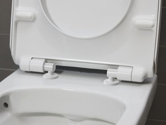 Duravit Stand WC Duravit No.1 aus Sanitärkeramik 560x370x400mm, Tiefspüler, Spülrand spülrandlos, Abgang senkrecht, Bodenstehend Bild 5
