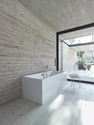 Duravit C.1 Einhebel-Wannenmischer Unterputz, Keramikmischsystem, Unterputz, Grundkörper n/a, Geeignet für Durchlauferhitzer, Anzahl Griffe 1 Bild 5
