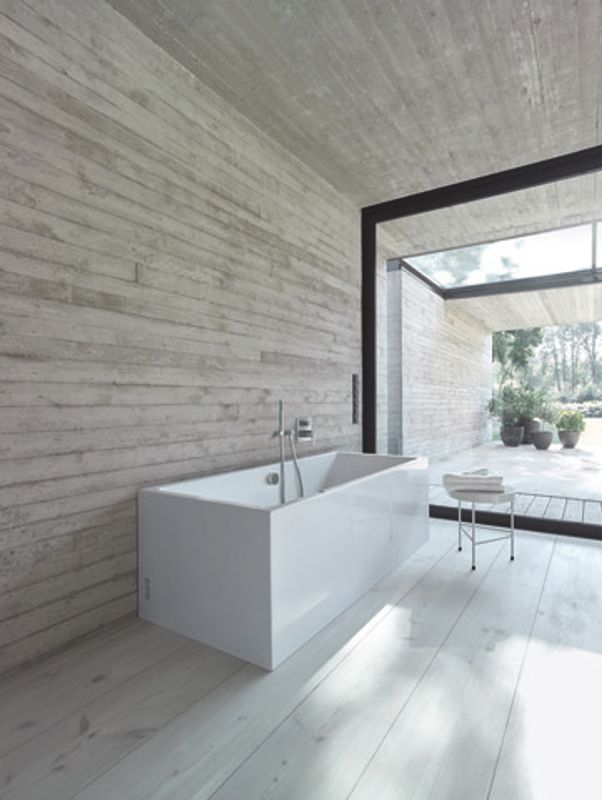Duravit C.1 Einhebel-Wannenmischer Unterputz, Keramikmischsystem, Unterputz, Grundkörper n/a, Geeignet für Durchlauferhitzer, Anzahl Griffe 1 Bild 1