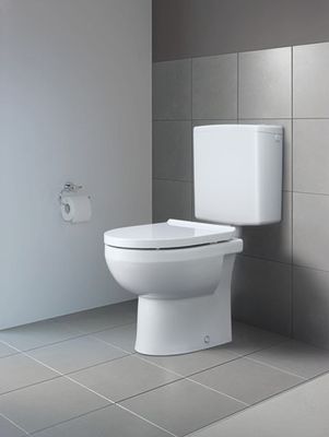 Duravit Stand WC Duravit No.1 aus Sanitärkeramik 560x370x400mm, Tiefspüler, Spülrand spülrandlos, Abgang senkrecht, Bodenstehend Bild 10
