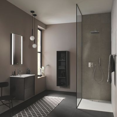 Duravit C.1 Einhebel-Brausemischer Unterputz, Keramikmischsystem, Unterputz, Grundkörper n/a, Geeignet für Durchlauferhitzer, Anzahl Griffe 1 Bild 11