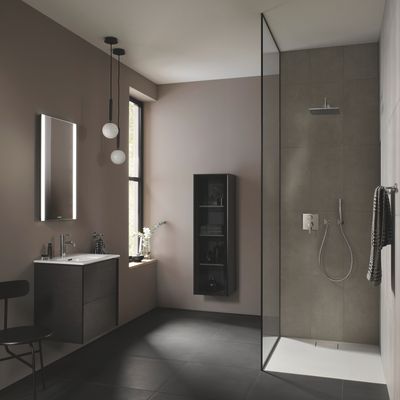 Duravit C.1 Einhebel-Brausemischer Unterputz, Keramikmischsystem, Unterputz, Grundkörper n/a, Geeignet für Durchlauferhitzer, Anzahl Griffe 1 Bild 12