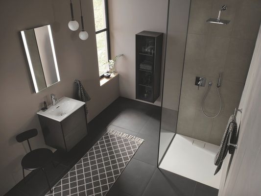 Duravit C.1 Einhebel-Brausemischer Unterputz, Keramikmischsystem, Unterputz, Grundkörper n/a, Geeignet für Durchlauferhitzer, Anzahl Griffe 1 Bild 13