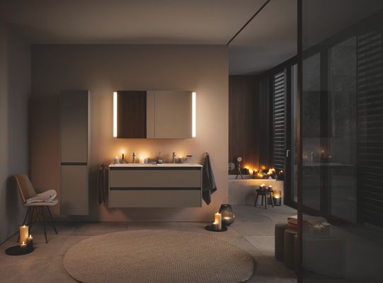 Duravit D-Neo Einhebel-Wannenmischer Unterputz, Keramikmischsystem, Unterputz, Grundkörper DN 15, Geeignet für Durchlauferhitzer, Anzahl Griffe 1 Bild 9