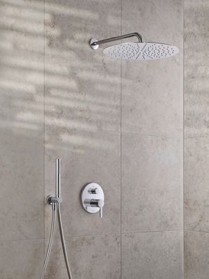 Duravit C.1 Einhebel-Brausemischer Unterputz, Keramikmischsystem, Unterputz, Grundkörper n/a, Geeignet für Durchlauferhitzer, Anzahl Griffe 1 Bild 5