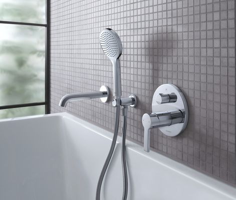 Duravit Wanneneinlauf C.1, Wandmontage, Anschlussart Wasseranschluss Aussengewinde, Geeignet für Durchlauferhitzer Bild 6