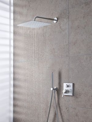 Duravit C.1 Einhebel-Brausemischer Unterputz, Keramikmischsystem, Unterputz, Grundkörper n/a, Geeignet für Durchlauferhitzer, Anzahl Griffe 1 Bild 17