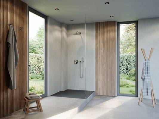Duravit C.1 Einhebel-Brausemischer Unterputz, Keramikmischsystem, Unterputz, Grundkörper n/a, Geeignet für Durchlauferhitzer, Anzahl Griffe 1 Bild 8