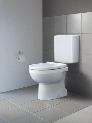 Duravit Stand WC Duravit No.1 aus Sanitärkeramik 560x370x400mm, Tiefspüler, Spülrand spülrandlos, Abgang senkrecht, Bodenstehend Bild 11