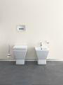 Duravit WC-Sitz 2nd floor aus Kunststoff 448x375x45mm, mit Absenkautomatik, Material Scharnier Edelstahl Bild 5