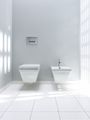 Duravit WC-Sitz 2nd floor aus Kunststoff 448x375x45mm, mit Absenkautomatik, Material Scharnier Edelstahl Bild 8