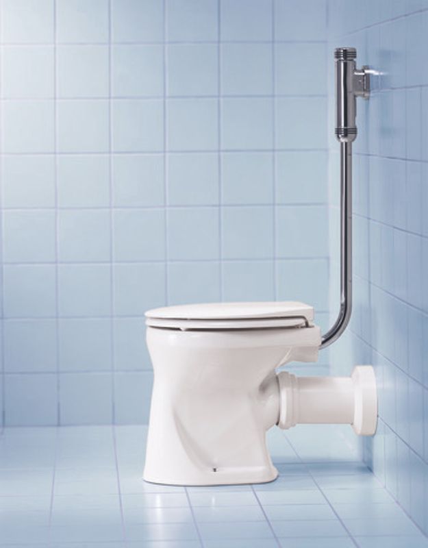 Duravit Stand WC Duravit Design Classics aus Sanitärkeramik 390x300x350mm, Flachspüler, Spülrand offen, Abgang waagerecht, Bodenstehend Bild 1