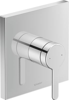 Duravit C.1 Einhebel-Brausemischer Unterputz, Keramikmischsystem, Unterputz, Grundkörper n/a, Geeignet für Durchlauferhitzer, Anzahl Griffe 1 Bild 3