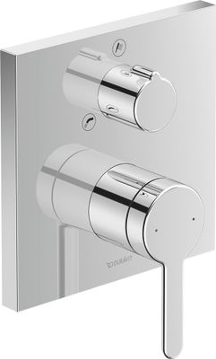 Duravit C.1 Einhebel-Wannenmischer Unterputz, Keramikmischsystem, Unterputz, Grundkörper n/a, Geeignet für Durchlauferhitzer, Anzahl Griffe 1 Bild 7