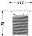 Duravit Geruchsverschluss Universal Ersatzteil Bild 5