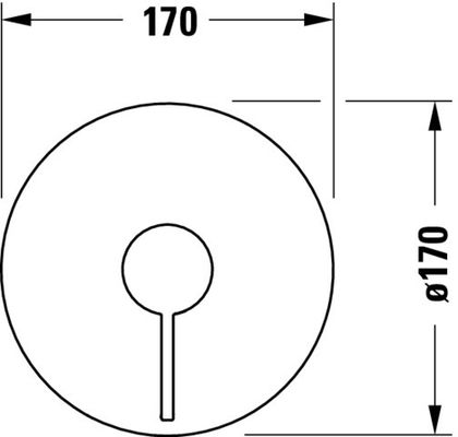 Duravit D-Neo Einhebel-Brausemischer Unterputz, Keramikmischsystem, Unterputz, Grundkörper DN 15, Geeignet für Durchlauferhitzer, Anzahl Griffe 1 Bild 8
