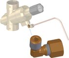 Aalberts Flamco Winkelverschraubung 1/8" AG x 5 mm Pilotleitung Bild 1