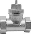 Aalberts Flamco Ventil-Unterteil 3/4" flachdichtend, ohne Handrad, Kvs-Wert 1,85, PN10 Bild 1