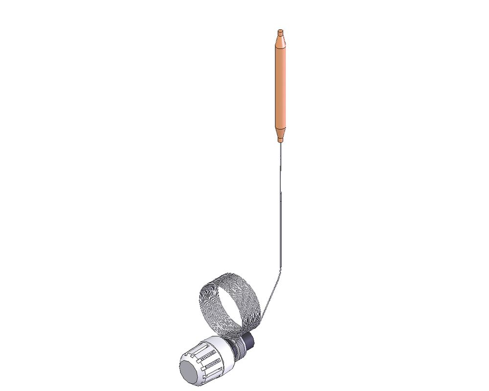 Aalberts Flamco Thermostatkopf, mit Fernfühler 40-70° C Bild 1