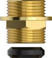 Aalberts Flamco Klemmringverschraubung 1/8" x 6 mm, Ms 58, mit O-Ring Bild 1