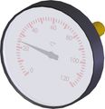 Aalberts NG 63 rot Flamco Thermometer, zentrisch, NG 63, 20-150°C, Farbe rot Bild 1